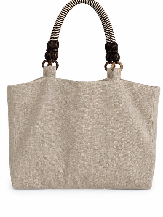 Hand Embroidered Daisy Linen Bag, Cute Small Daisies  Handmade tote bag
